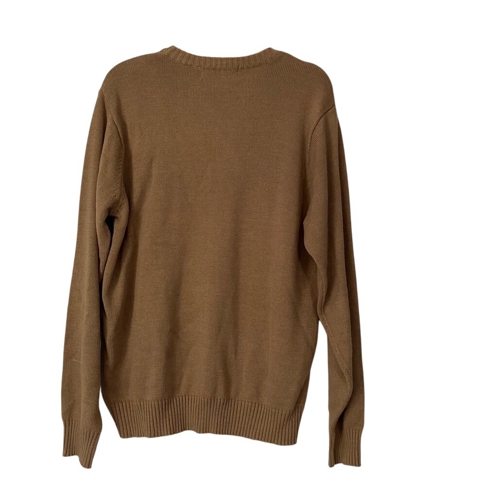 Oscar‎ de la Renta Men's Patchwork Crewneck Sweater - Picture 2 of 4